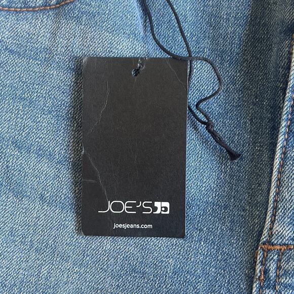 JOE'S JEANS TOMBOY DISTRESSED SLIM CROP JEANS IN BIBIANA‎ NWT WOMEN'S SIZE 25 - Picture 15 of 16